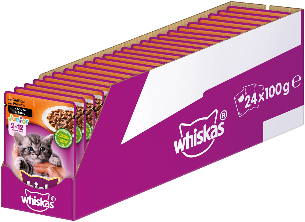 Whiskas Junior volaille en sauce (100 g)