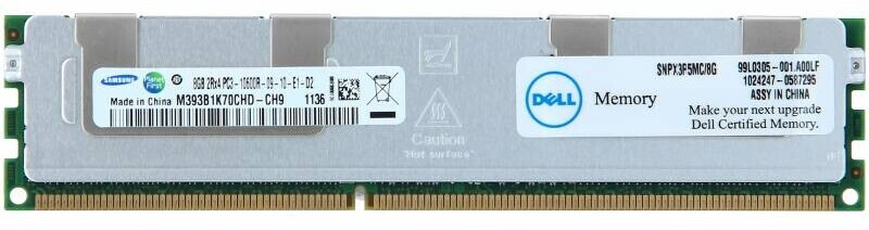 Dell 8Go DDR3 PC3-10600 (SNPX3R5MC/8G)