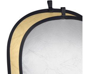 Walimex 2-In-1 Foldable Reflector Silver/Gold, 145x200cm