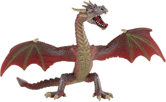 Bullyland dragon volant orange