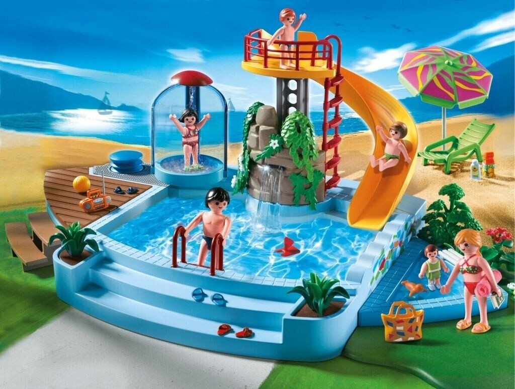 Playmobil Piscine avec toboggan (4858)