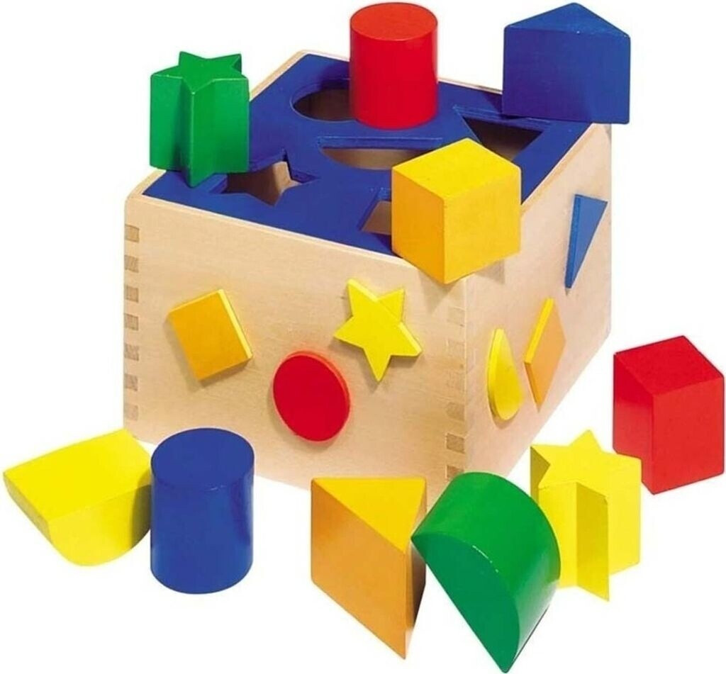 Goki Boîte à formes - formes et couleurs