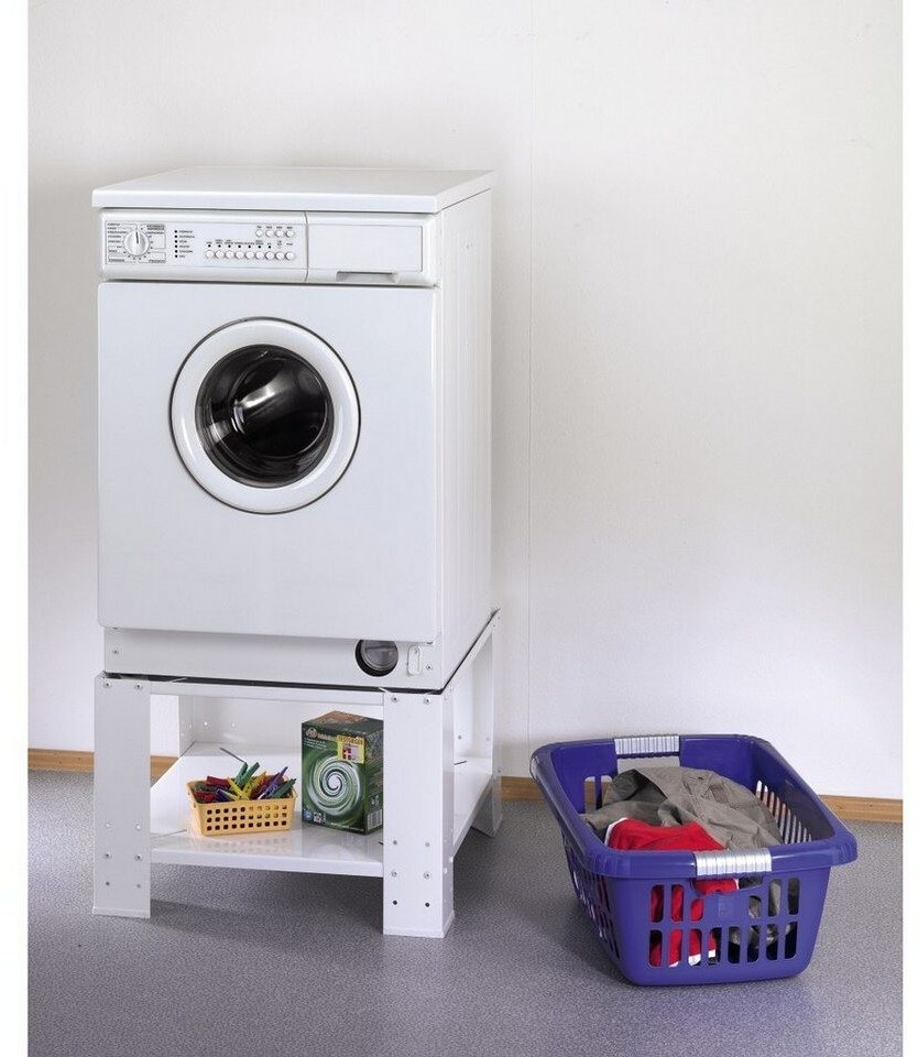 en.casa Waschmaschinen-Untergestell mit Schublade 17423406 ab 66,49 €  (Februar 2024 Preise)