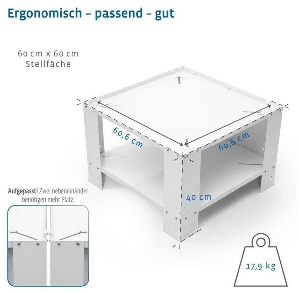 Xavax Universalsockel mit Bodenfach (00111078), Bild 10