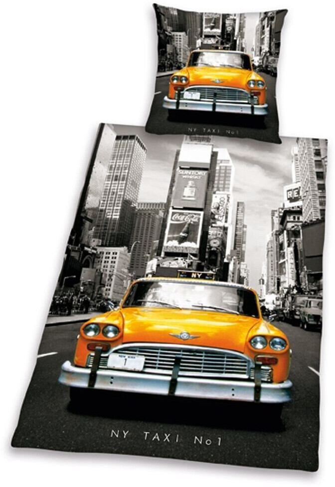Herding Taxi new-yorkais 80 x 80 cm + 135 x 200 cm