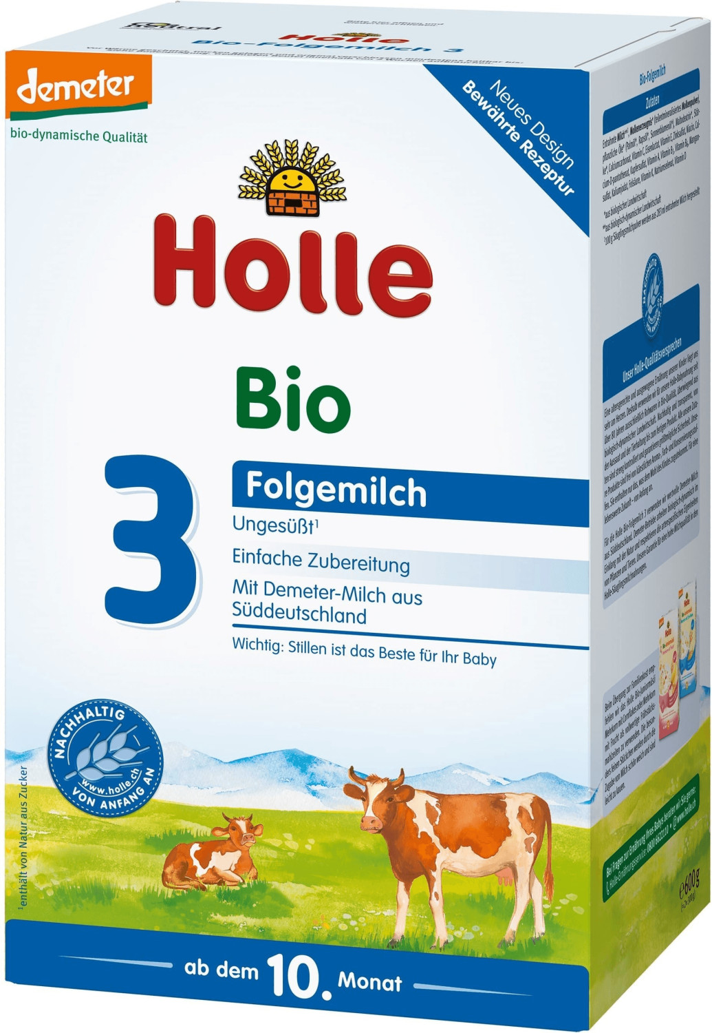 Holle Bio-Folgemilch 3 (600 g) ab 8,85 € | Preisvergleich bei idealo.de