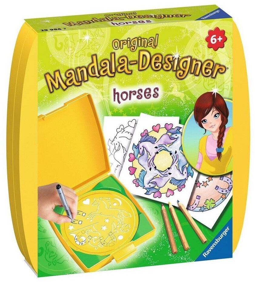 Ravensburger Mini Mandala Designer chevaux
