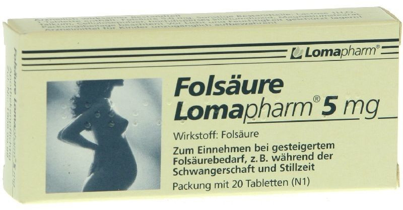 Folsäure 5 mg Tabletten (20 Stk.) ab 1,73 € | Preisvergleich bei idealo.de