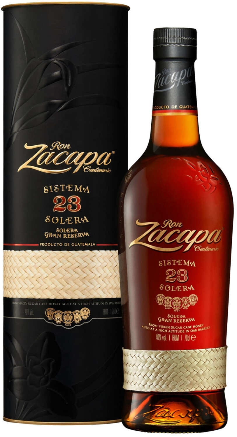 Ron Zacapa 23 Solera Gran Reserva 0,7l 40% a € 48,90 (oggi)