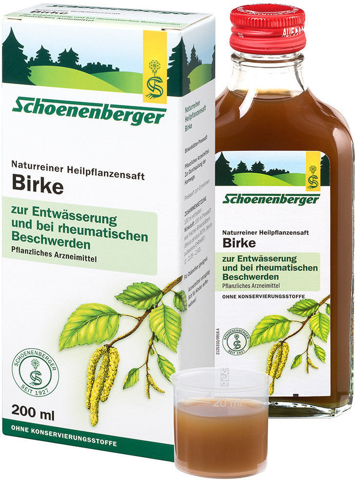 Schoenenberger Suc de bouleau (200 ml)