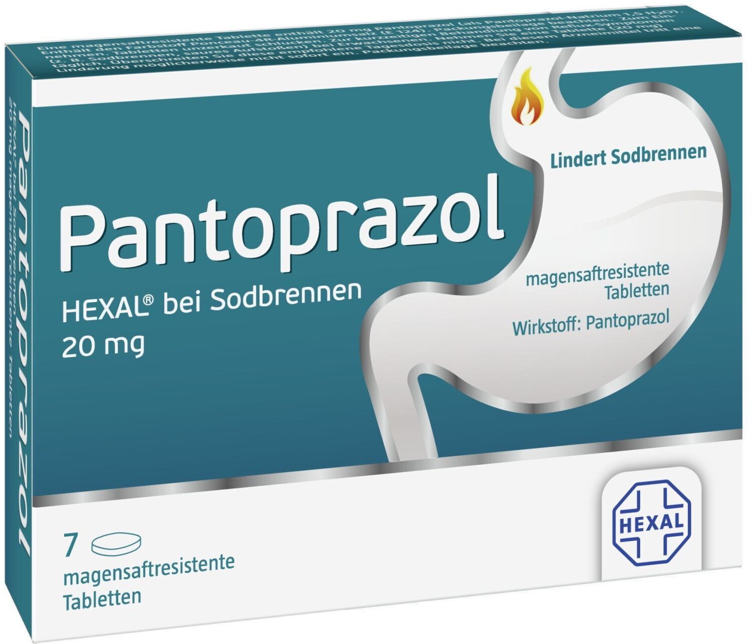 Pantoprazol 20 mg magensaftr. Tabletten (7 Stk.) ab 2,41