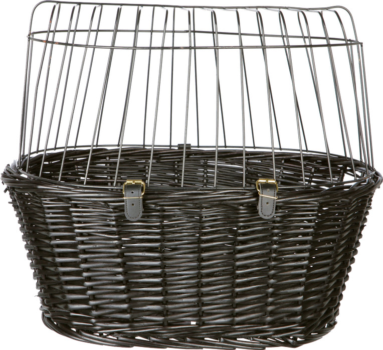 Trixie Bicycle basket 50 × 41 × 35 cm black