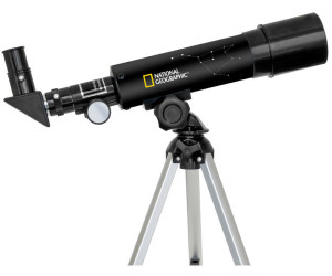 National Geographic 50/600 AZ Telescopio Con Montaje Y Trípode 