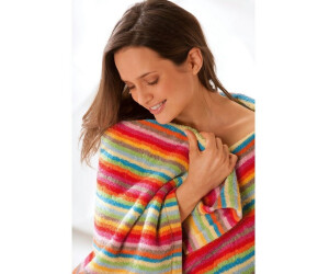 Cawö Life Style Saunatuch gestreepte handdoek, 70 x 180 cm, meerkleurig