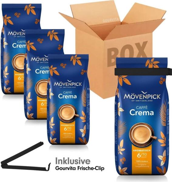 Mövenpick Caffè Crema Bohnen (1000g), Bild 4