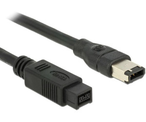 4-Pol Stecker auf 6-Pol Stecker IEEE 1394 FireWire-Kabel bis 400 MHz 3 Stück 1,8m 
