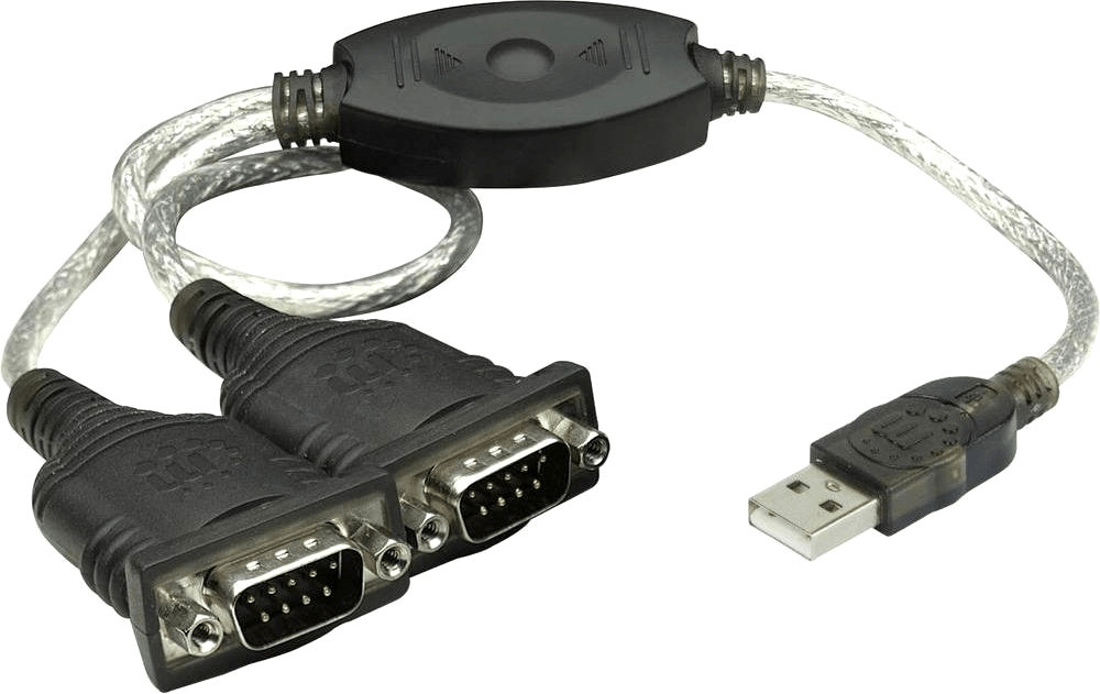 Photos - Cable (video, audio, USB) MANHATTAN USB to Serial Converter  (174947)