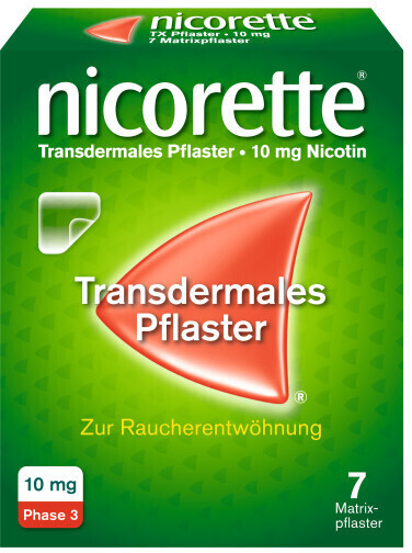 nicorette TX Pflaster 10 mg (7 Stk.)