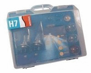 Unitec Box avec lampes de rechange (2 x H7)
