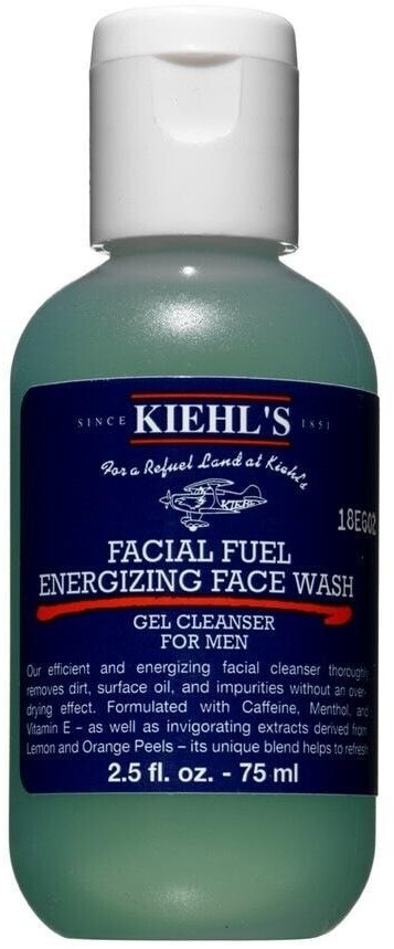 Kiehl’s Nettoyant for Men Facial Fuel Face Wash (75 ml)
