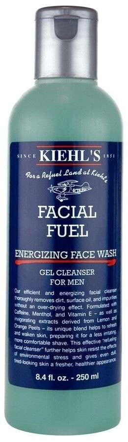 Kiehl’s Nettoyant for Men Facial Fuel Face Wash (250 ml)