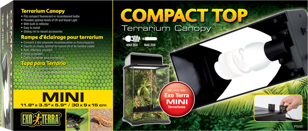 Exo Terra Compact Top Mini 30 x 9 x 15 cm (PT2225)