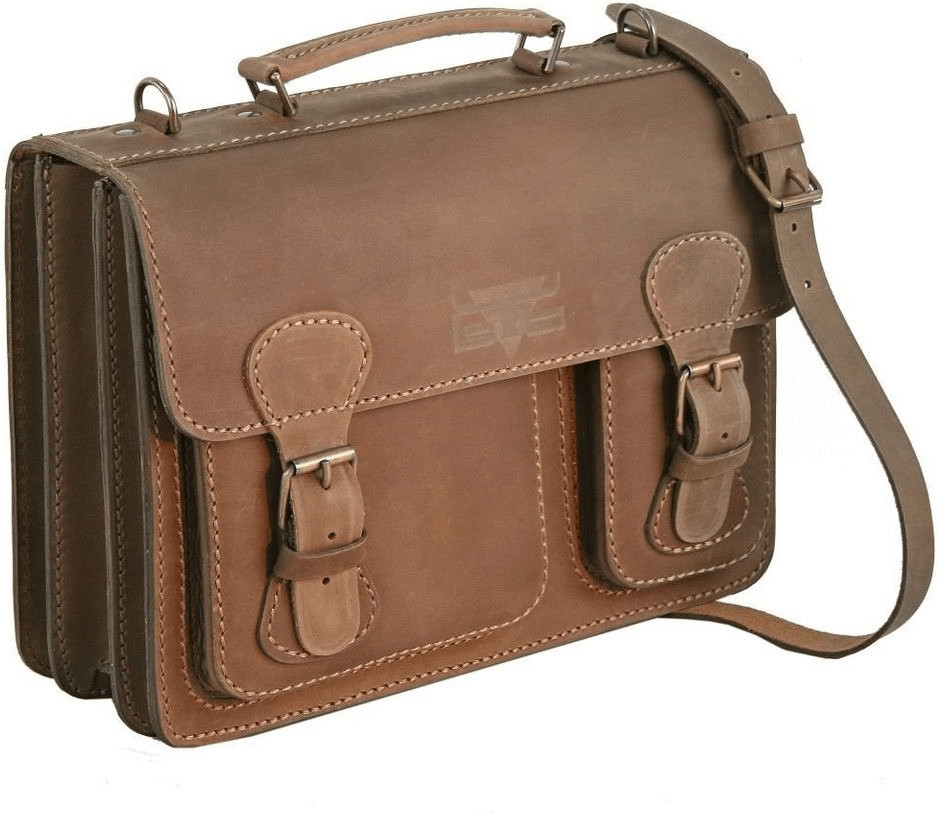 Mika Briefcase Leather, Brown (280562)