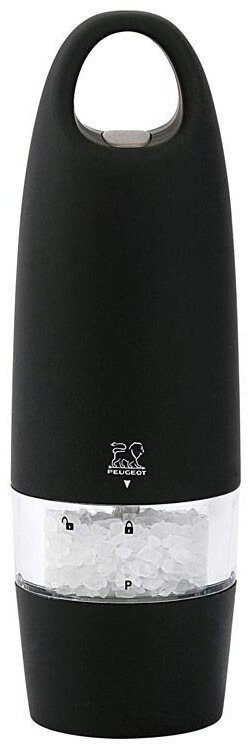 Peugeot Moulin à sel électrique Zest noir 18 cm