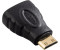 Hama 151038 HDMI-Kompaktadapter (Mini-HDMI-Stecker - HDMI-Kupplung)