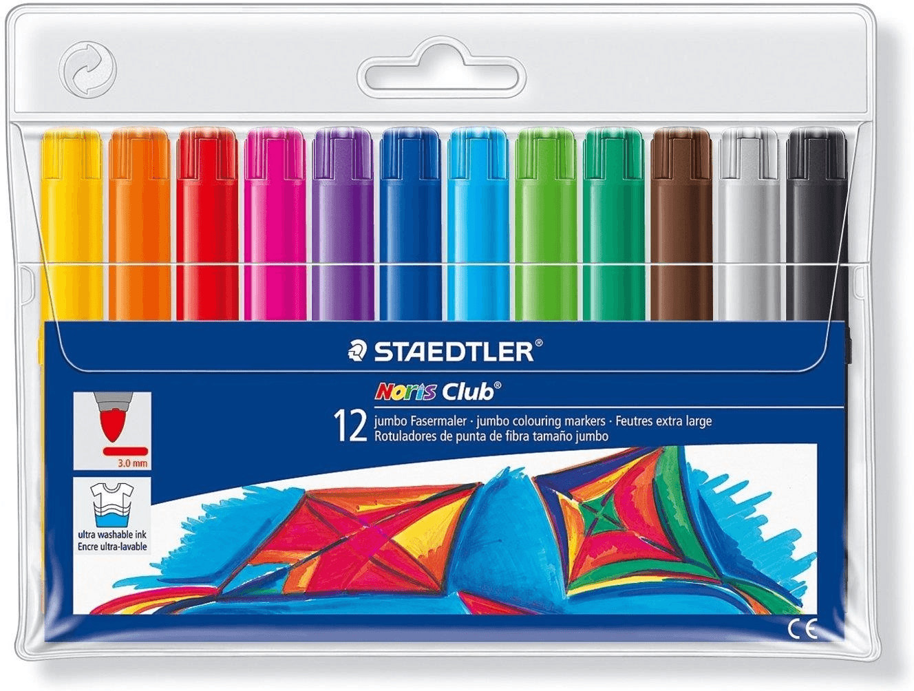 Staedtler Noris Club - Pochette de 12 feutres