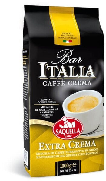 Saquella Bar Italia Extra Crema Bohnen (1 kg), Bild 3