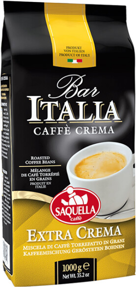 Saquella Bar Italia Extra Crema Bohnen (1 kg), Bild 5
