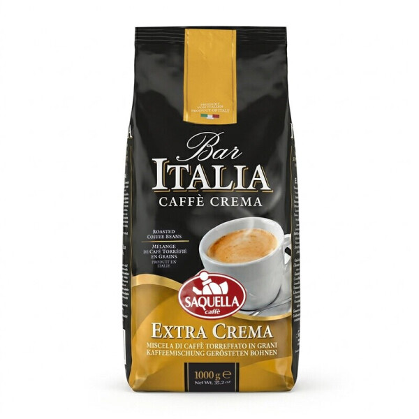 Saquella Bar Italia Extra Crema Bohnen (1 kg), Bild 6