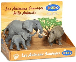 Papo Wild Animals Display Box