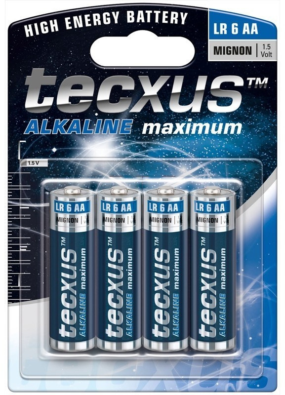 Tecxus 4x AA 1,5V LR6