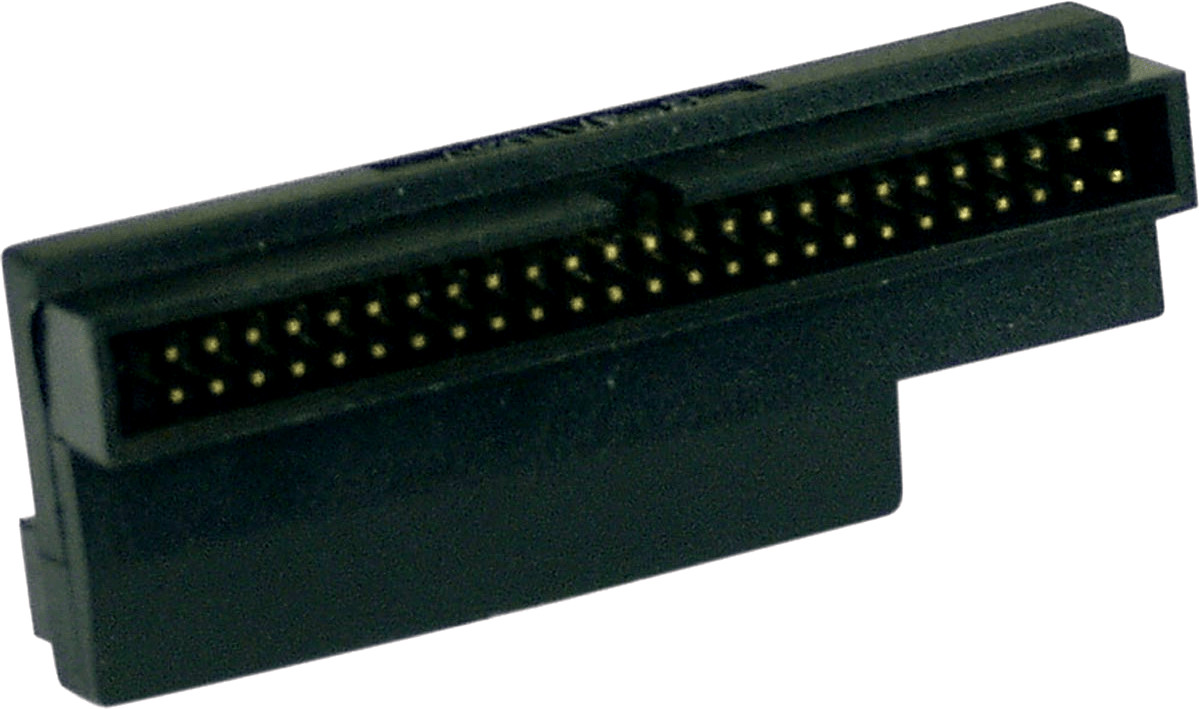 InLine SCSI III Adapter, internal 68/50 jack/jack + active termination 16Bit, angled (72970W)