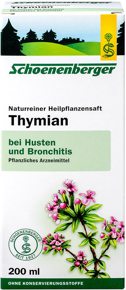 Schoenenberger Suc de thym (200 ml)