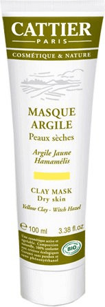 Cattier Masque à l'argile jaune (100 ml)