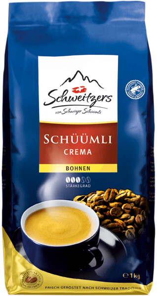 Schweitzers Schüümli Crema Bohnen (1 kg), Bild 2