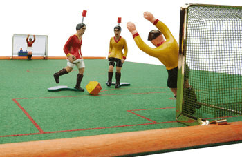 TIPP-KICK Jeu de foot - Boîte rétro en métal