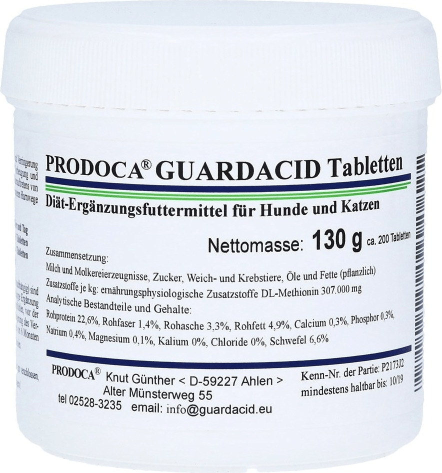 Prodoca Guardacid 200 Tabletten ab 8,76 € Preisvergleich bei idealo.de
