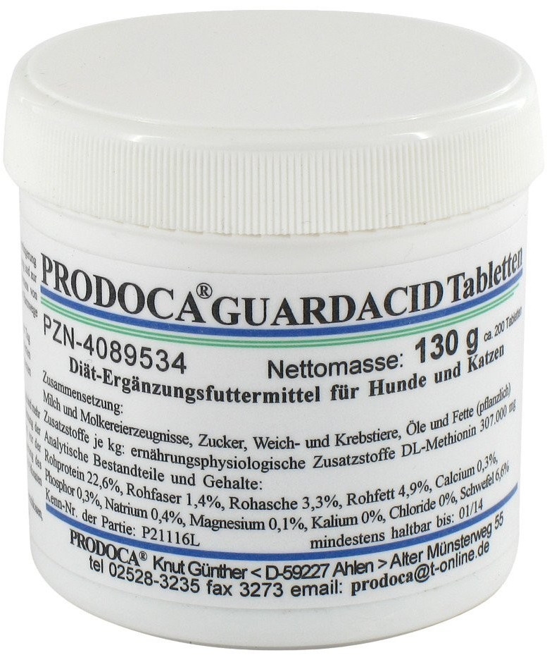 Prodoca Guardacid 200 Tabletten ab 8,76 € Preisvergleich bei idealo.de