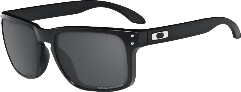 Oakley Holbrook OO9102-02 Polarisé (noir poli/gris)