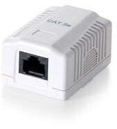 Equip 1-Port Premium Cat.5e Surface Mount Box