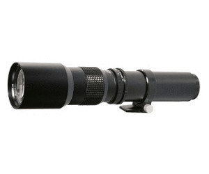 Dörr Spiegeltele Teleobjektiv 500mm 6,3 für Nikon D7300 D7200 D7100 D7000 NEU