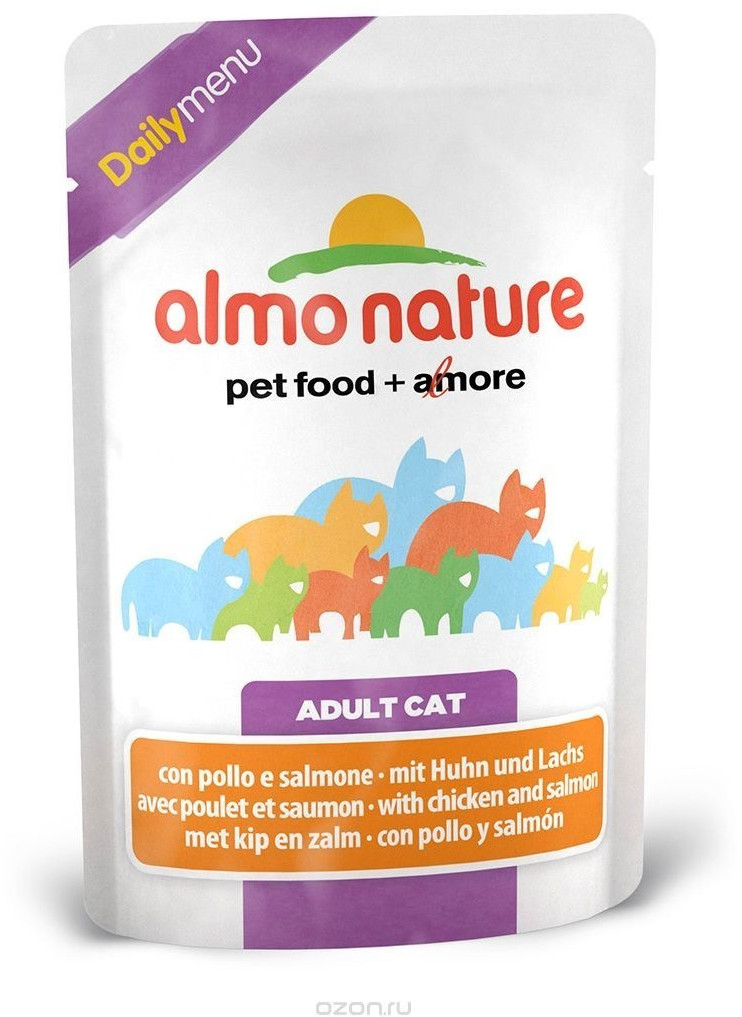 Almo Nature Daily Menu poulet & saumon (70 g)