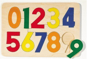 Goki Puzzle des chiffres