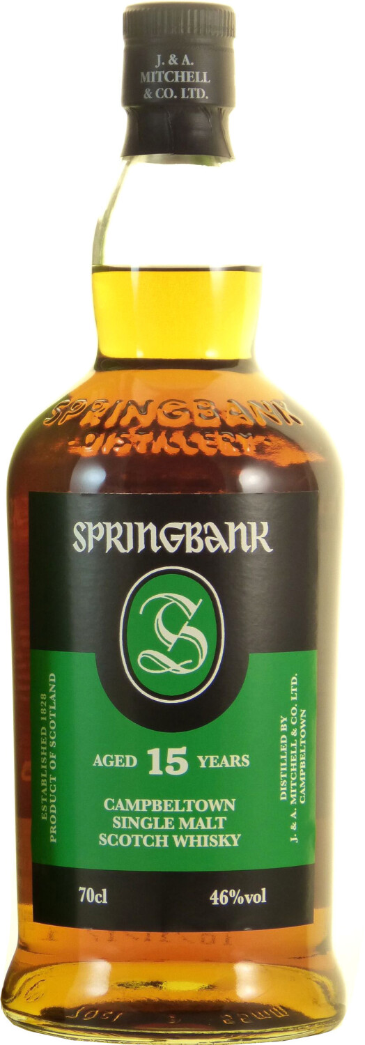 Springbank 15 ans 0,7 L 46 %