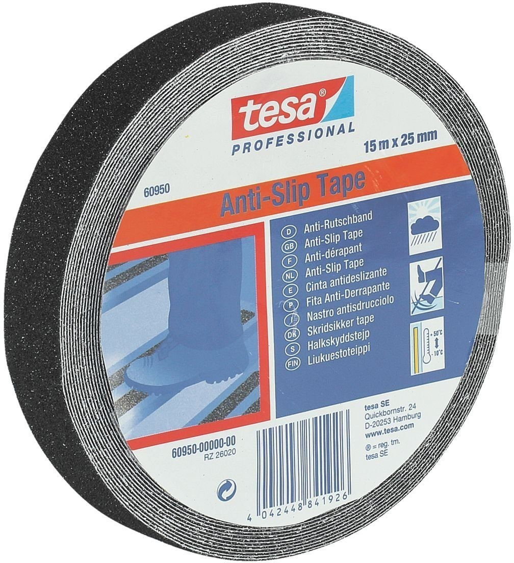 tesa Black Anti Slip Tape, 25mm x 15m au meilleur prix sur