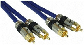 Photos - Cable (video, audio, USB) InLine 89725P Premium Digitales Stereo RCA Cable  (25m)